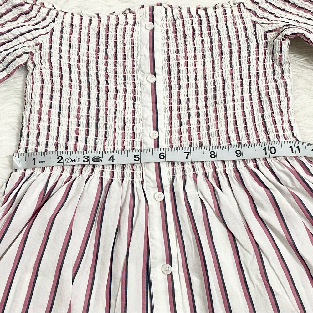 ABERCROMBIE & FITCH Striped Button Top - Picture 3 of 5